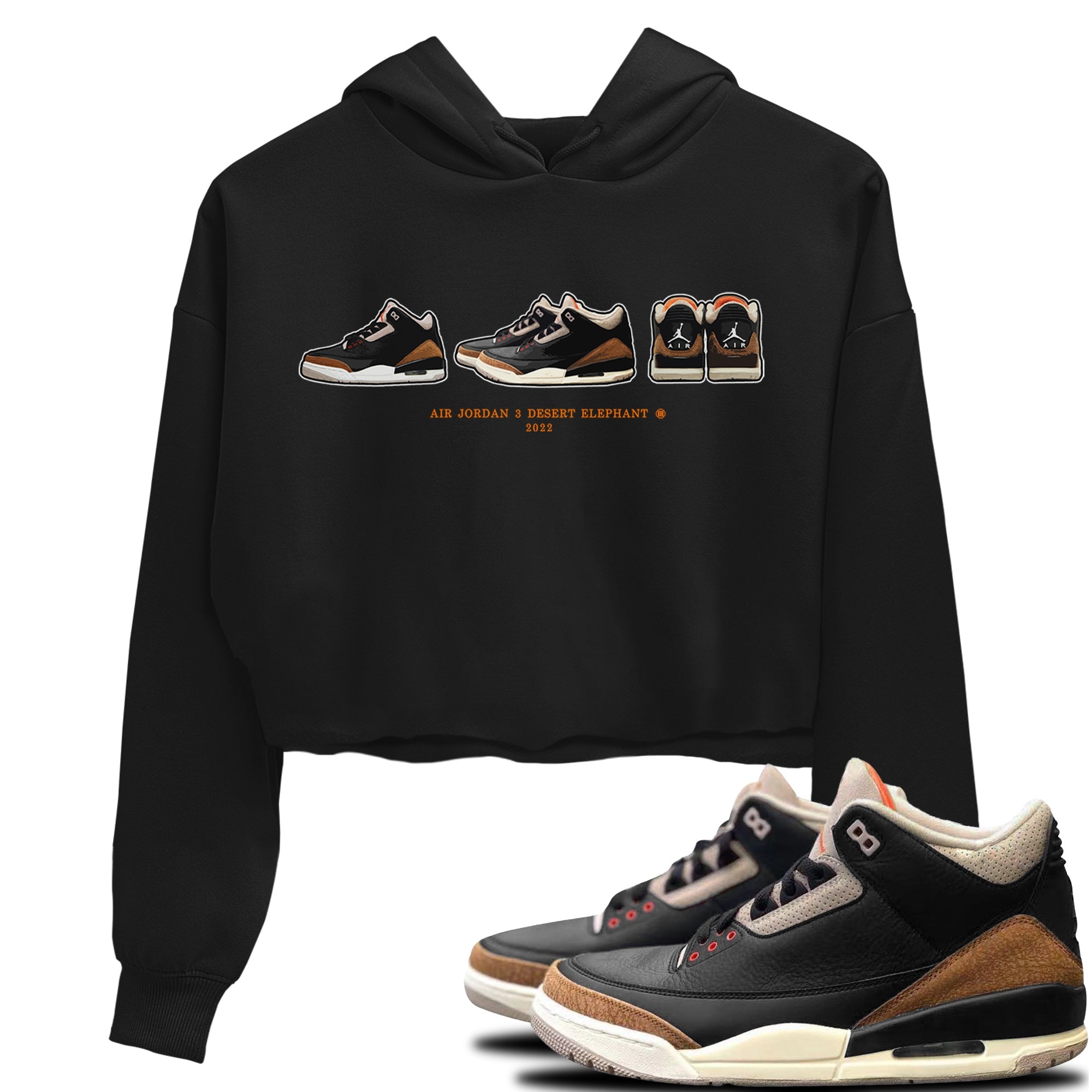 Jordan 3 Desert Elephant Sneaker Match Tees Air Jordan 3 Prelude Sneaker Tees Jordan 3 Desert Elephant Sneaker Release Tees Women's Shirts