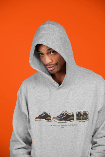 Jordan 3 Desert Elephant Sneaker Match Tees Air Jordan 3 Prelude Sneaker Tees Jordan 3 Desert Elephant Sneaker Release Tees Unisex Shirts