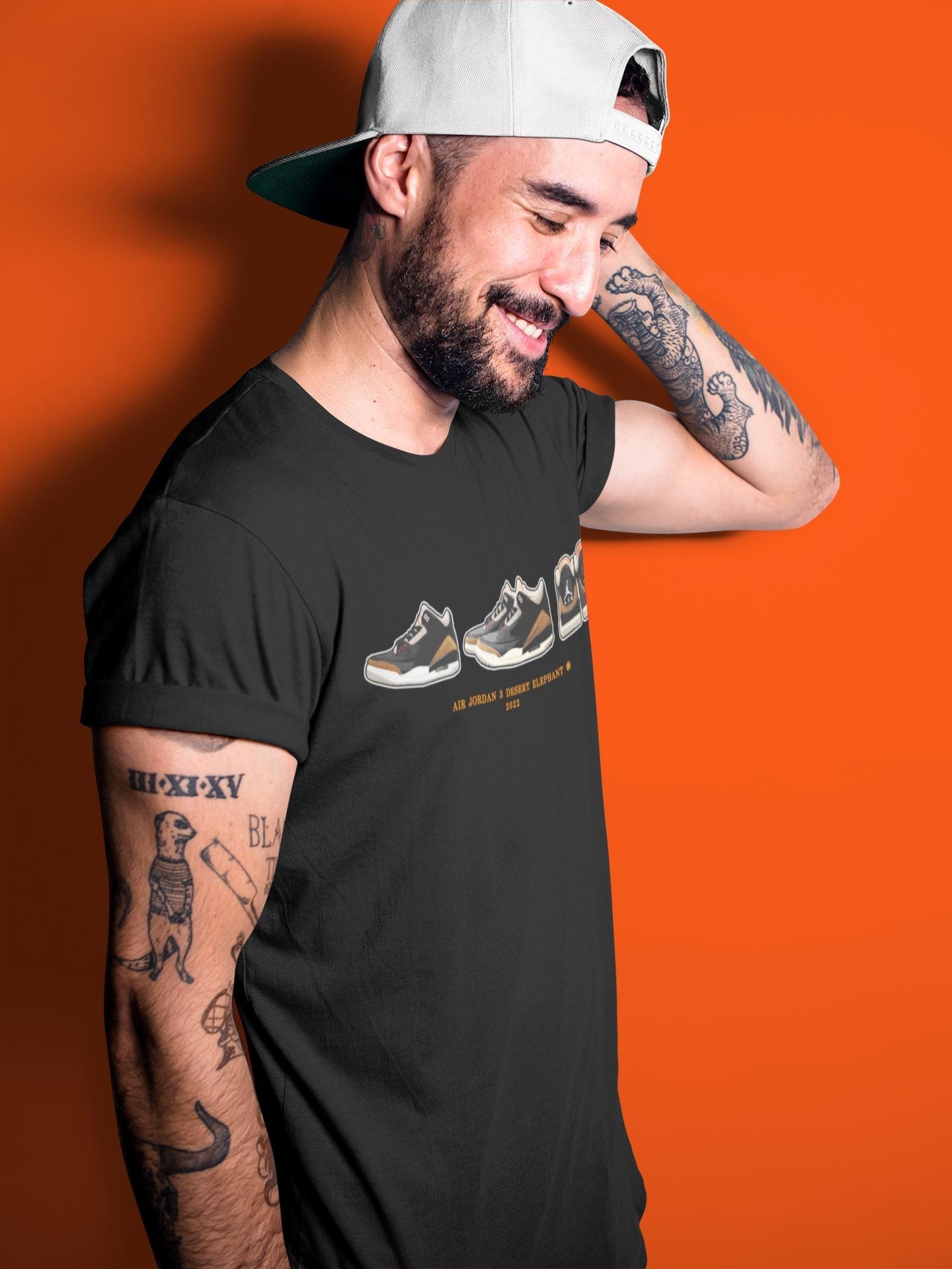 Jordan 3 Desert Elephant Sneaker Match Tees Air Jordan 3 Prelude Sneaker Tees Jordan 3 Desert Elephant Sneaker Release Tees Unisex Shirts