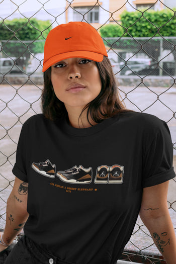 Jordan 3 Desert Elephant Sneaker Match Tees Air Jordan 3 Prelude Sneaker Tees Jordan 3 Desert Elephant Sneaker Release Tees Unisex Shirts