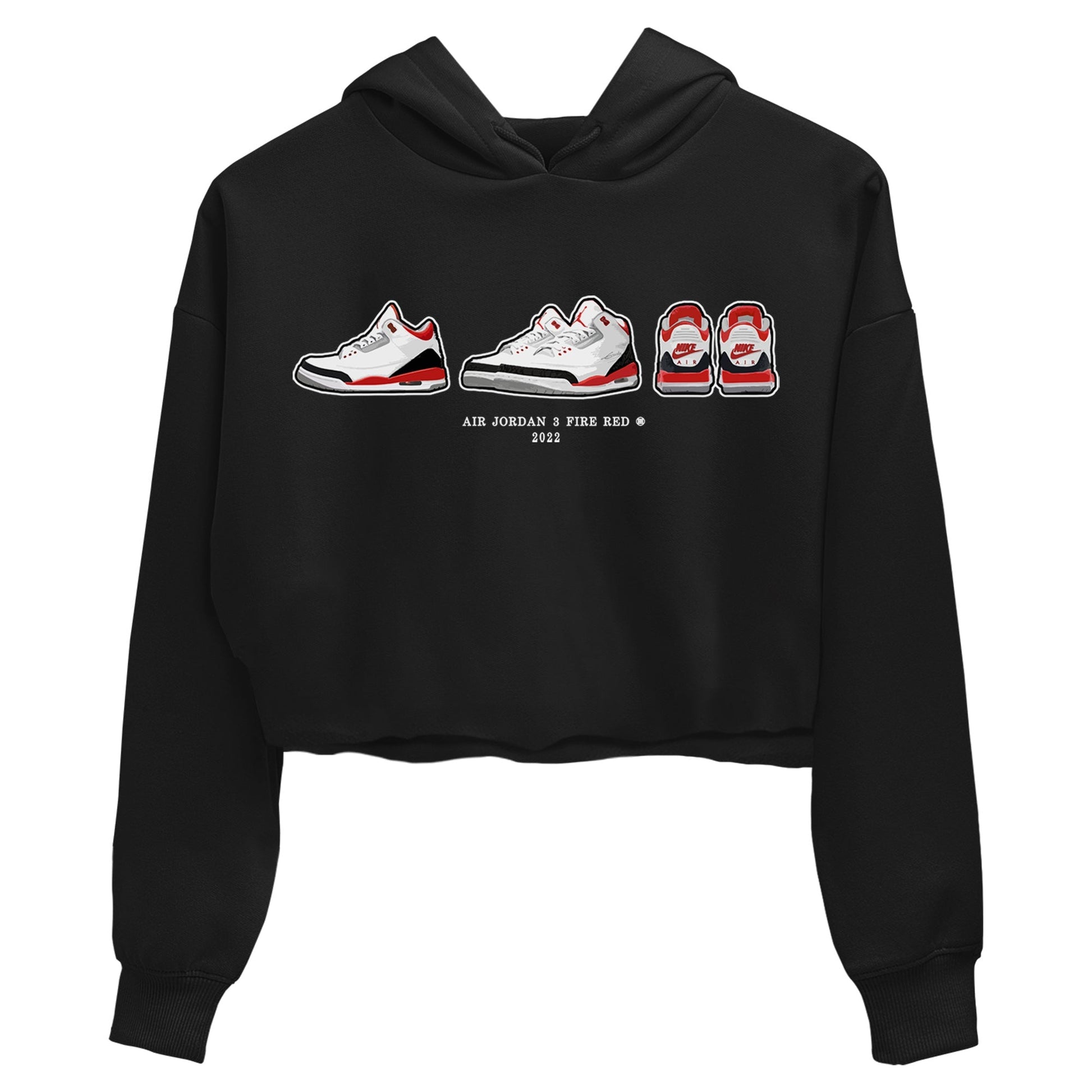 Jordan 3 Fire Red Sneaker Match Tees Air Jordan 3 Prelude Sneaker Tees Jordan 3 Fire Red Sneaker Release Tees Women's Shirts