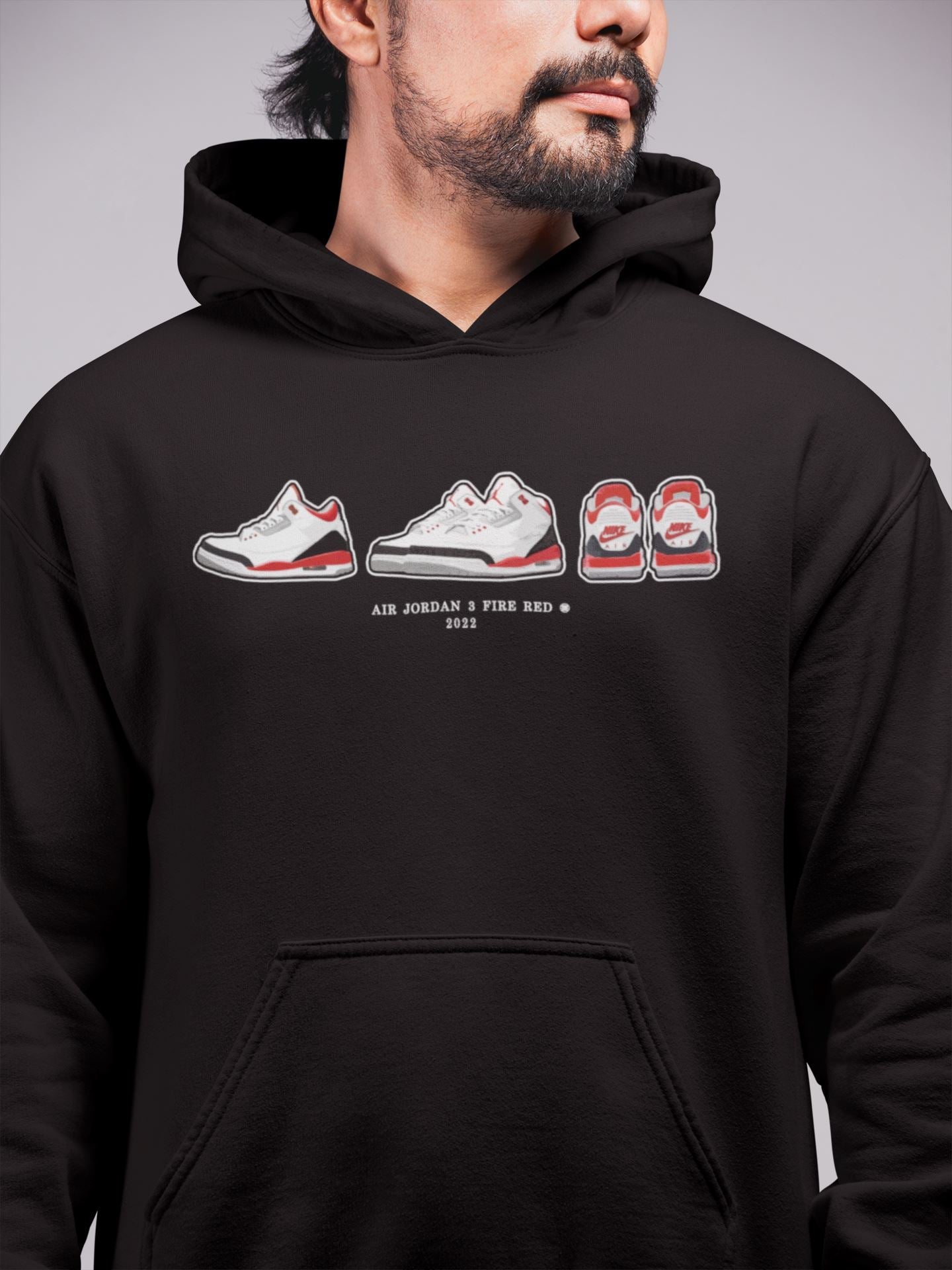 Jordan 3 Fire Red Sneaker Match Tees Air Jordan 3 Prelude Sneaker Tees Jordan 3 Fire Red Sneaker Release Tees Unisex Shirts