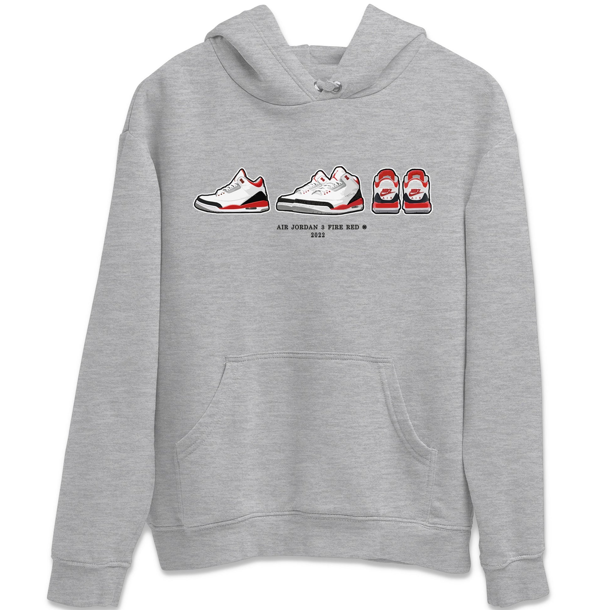 Jordan 3 Fire Red Sneaker Match Tees Air Jordan 3 Prelude Sneaker Tees Jordan 3 Fire Red Sneaker Release Tees Unisex Shirts