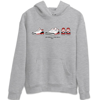 Jordan 3 Fire Red Sneaker Match Tees Air Jordan 3 Prelude Sneaker Tees Jordan 3 Fire Red Sneaker Release Tees Unisex Shirts