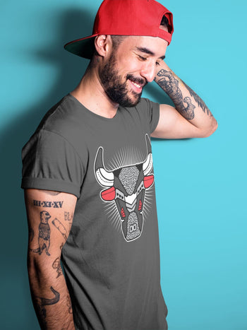 Jordan 3 Black Cement Sneaker Match Tees AJ3 Bull Head Sneaker Tees Jordan 3 Black Cement Sneaker Release Tees Unisex Shirts