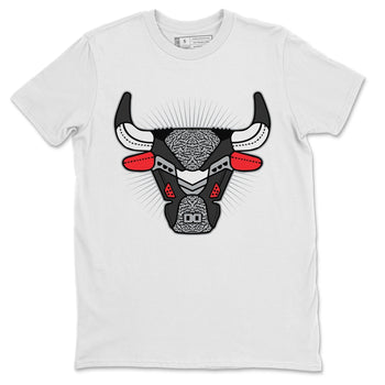 Jordan 3 Black Cement Sneaker Match Tees AJ3 Bull Head Sneaker Tees Jordan 3 Black Cement Sneaker Release Tees Unisex Shirts