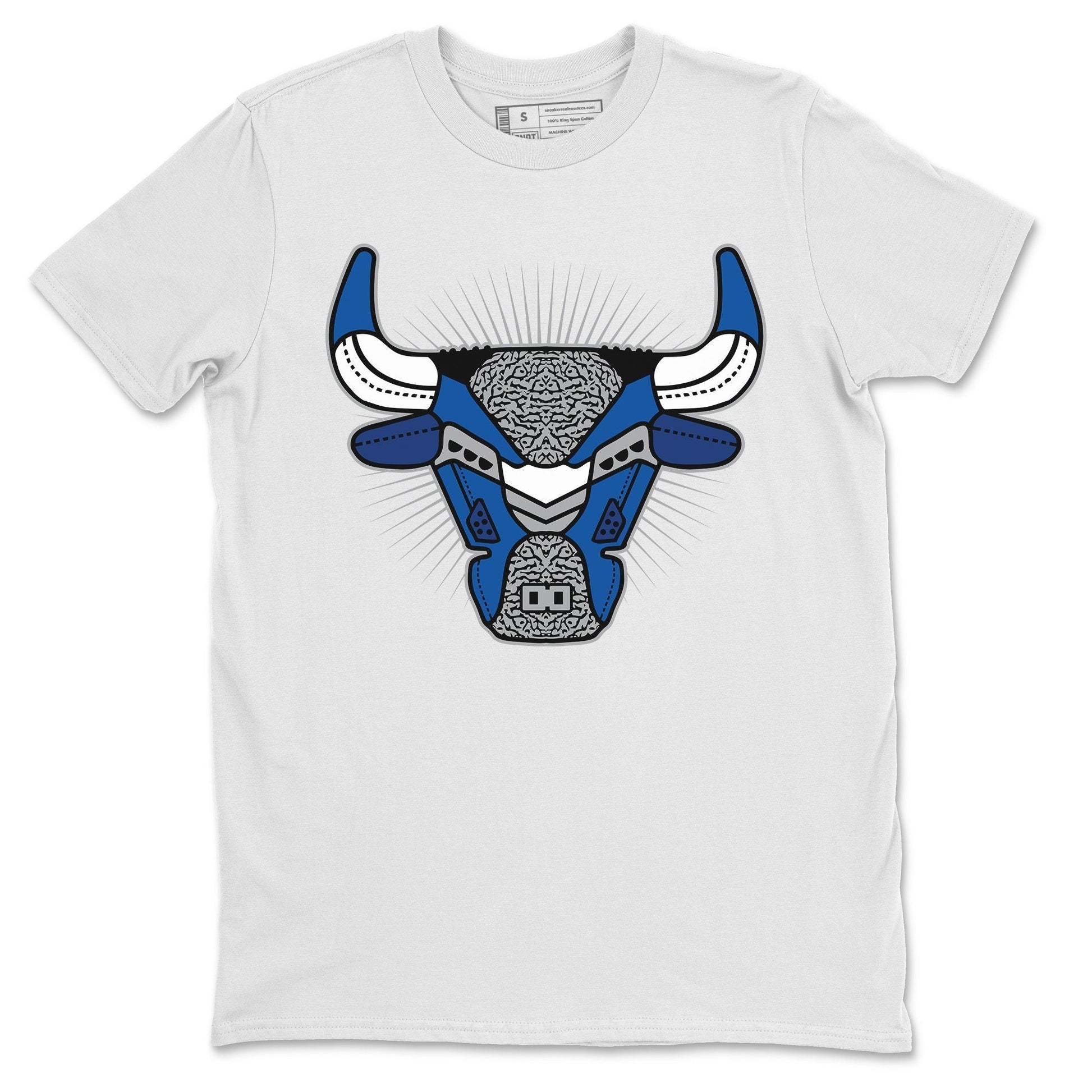 Jordan 3 Varsity Royal Sneaker Match Tees Bull Head Sneaker Tees Jordan 3 Varsity Royal Sneaker Release Tees Unisex Shirts