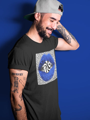 Jordan 3 Varsity Royal Sneaker Match Tees Lips Candy Sneaker Tees Jordan 3 Varsity Royal Sneaker Release Tees Unisex Shirts