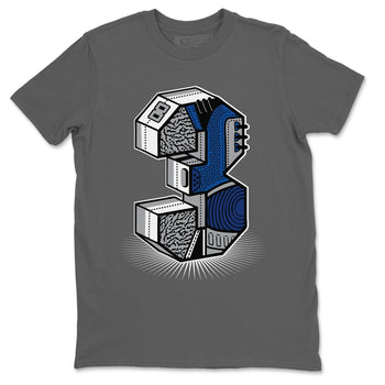 Jordan 3 Varsity Royal Sneaker Match Tees Three Statue Sneaker Tees Jordan 3 Varsity Royal Sneaker Release Tees Unisex Shirts