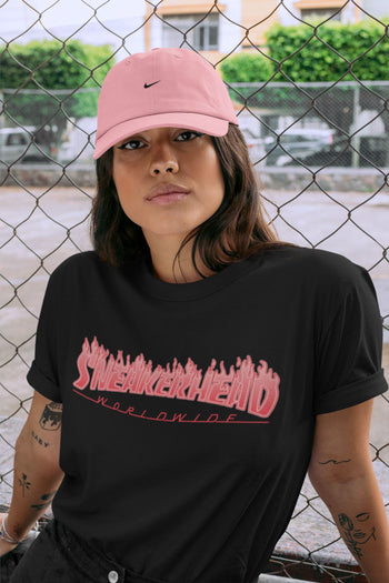 Jordan 3 Rust Pink Sneaker Match Tees Fire Sneakerhead Sneaker Tees Jordan 3 Rust Pink Sneaker Release Tees Unisex Shirts