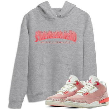 Jordan 3 Rust Pink Sneaker Match Tees Fire Sneakerhead Sneaker Tees Jordan 3 Rust Pink Sneaker Release Tees Unisex Shirts