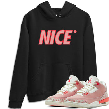 Jordan 3 Rust Pink Sneaker Match Tees Nice Smile Sneaker Tees Jordan 3 Rust Pink Sneaker Release Tees Unisex Shirts