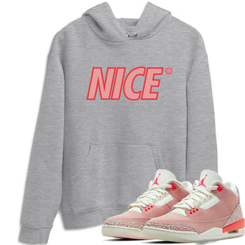 Jordan 3 Rust Pink Sneaker Match Tees Nice Smile Sneaker Tees Jordan 3 Rust Pink Sneaker Release Tees Unisex Shirts