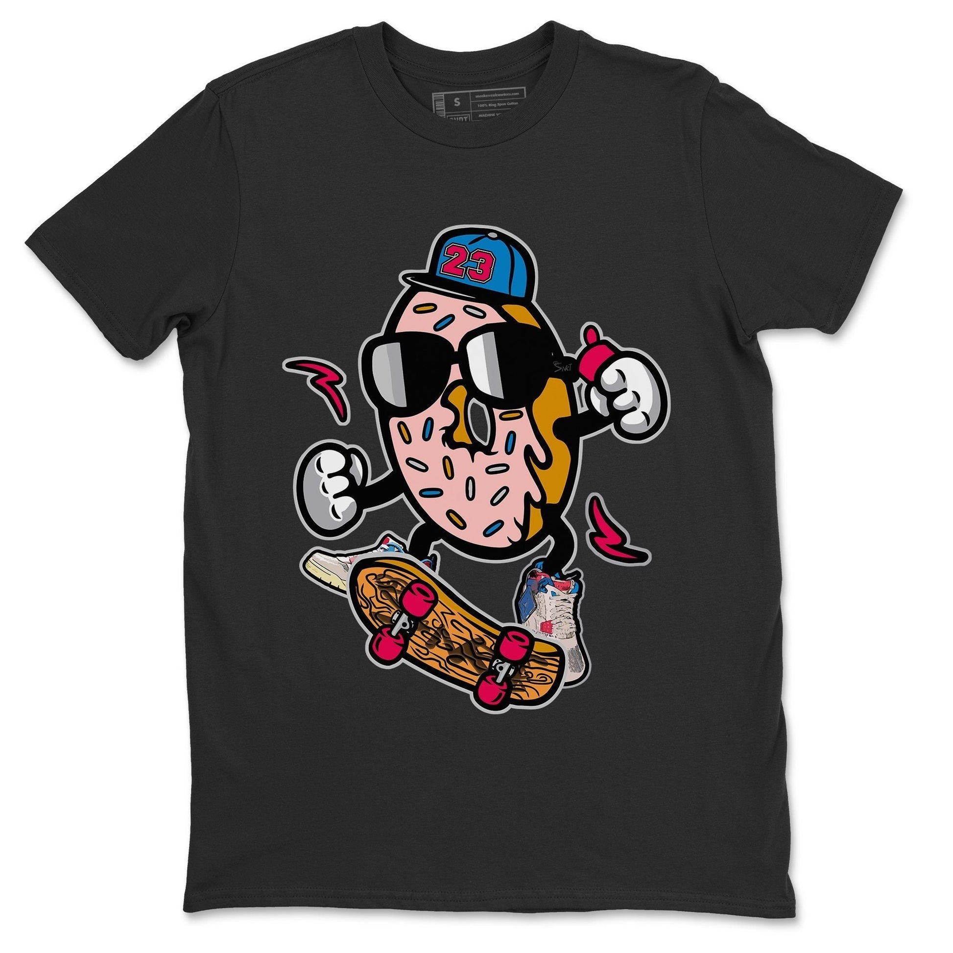 Jordan 4 Union Guava Ice Sneaker Match Tees Donut Skater Sneaker Tees Jordan 4 Union Guava Ice Sneaker Release Tees Unisex Shirts