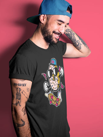 Jordan 4 Union Guava Ice Sneaker Match Tees Donut Skater Sneaker Tees Jordan 4 Union Guava Ice Sneaker Release Tees Unisex Shirts