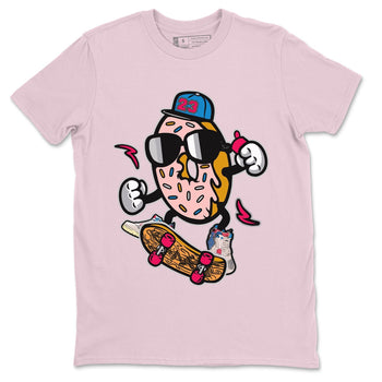 Jordan 4 Union Guava Ice Sneaker Match Tees Donut Skater Sneaker Tees Jordan 4 Union Guava Ice Sneaker Release Tees Unisex Shirts