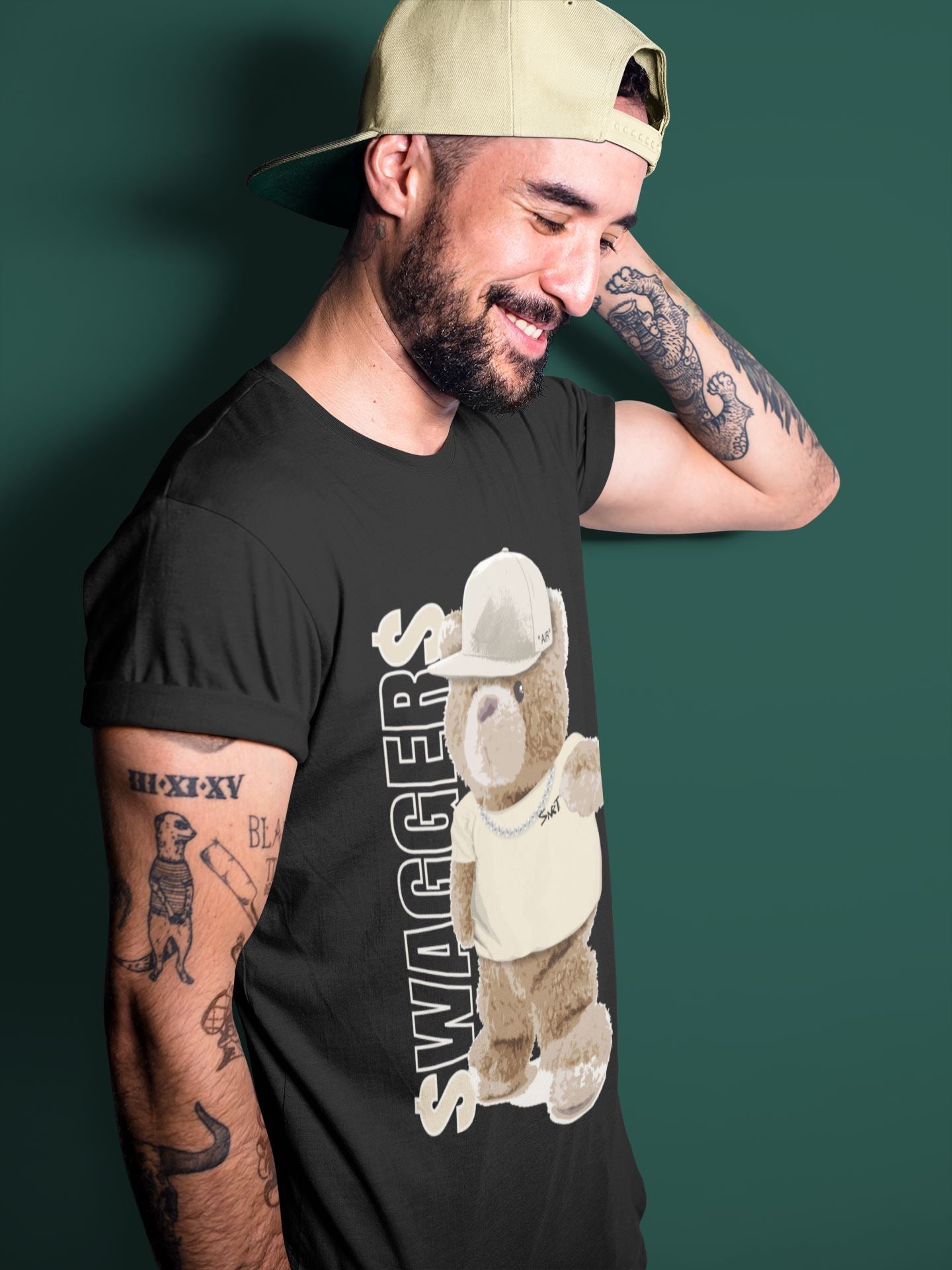 Jordan 4 OFF-WHITE Sail Sneaker Match Tees Bear Swaggers Sneaker Tees Jordan 4 OFF-WHITE Sail Sneaker Release Tees Unisex Shirts