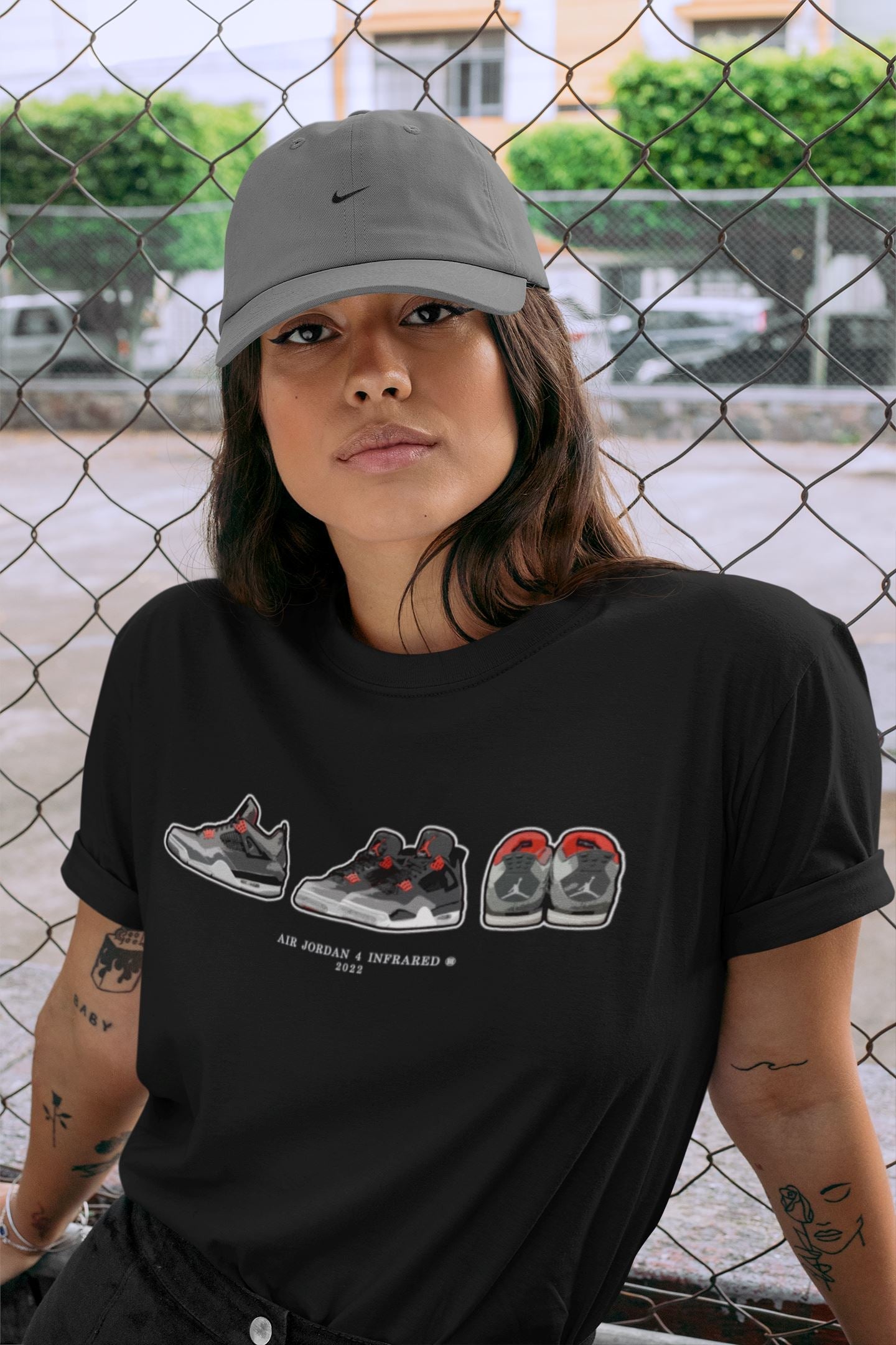 Jordan 4 Infrared Sneaker Match Tees Air Jordan 4 Prelude Sneaker Tees Jordan 4 Infrared Sneaker Release Tees Unisex Shirts