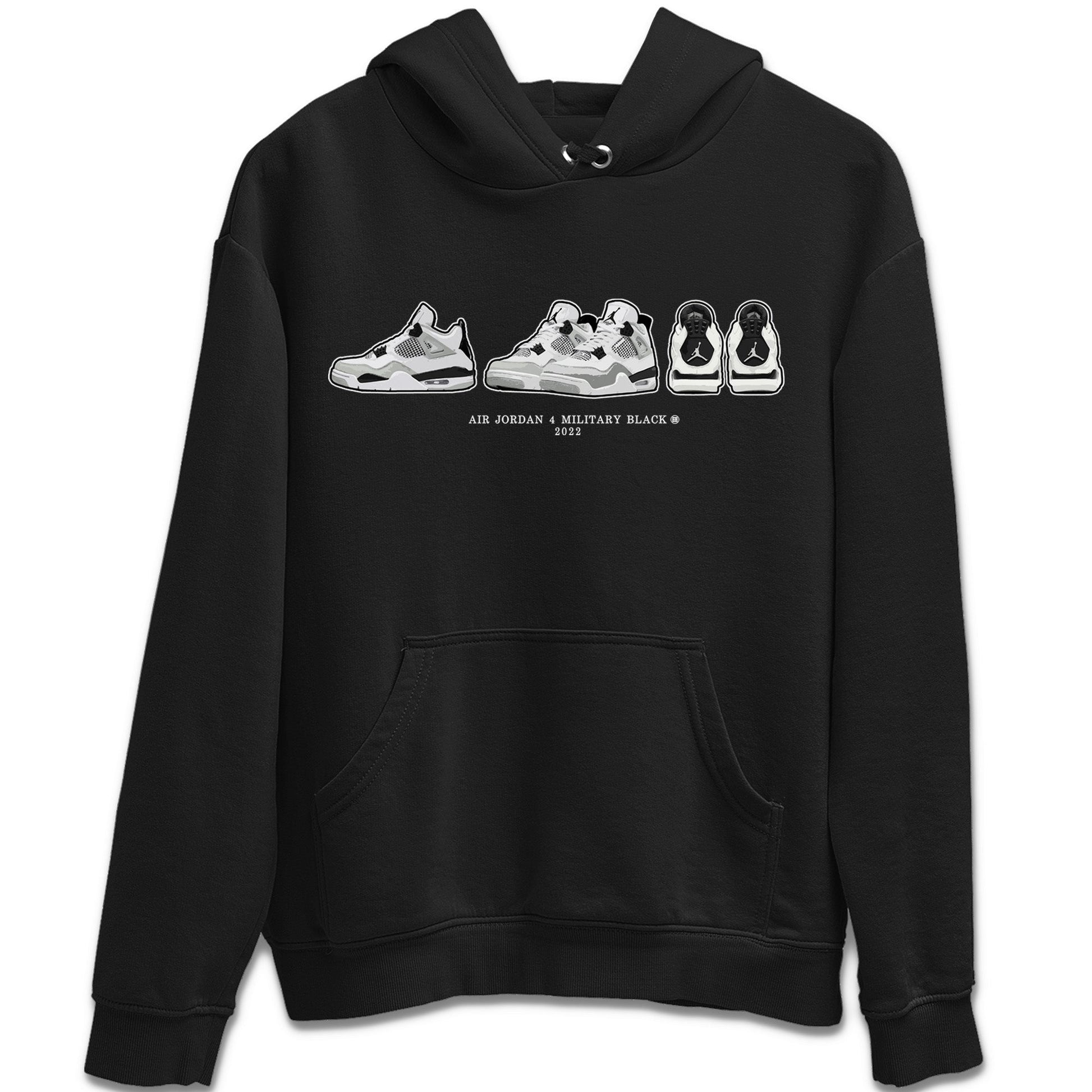 Jordan 4 Military Black Sneaker Match Tees Air Jordan 4 Prelude Sneaker Tees Jordan 4 Military Black Sneaker Release Tees Unisex Shirts