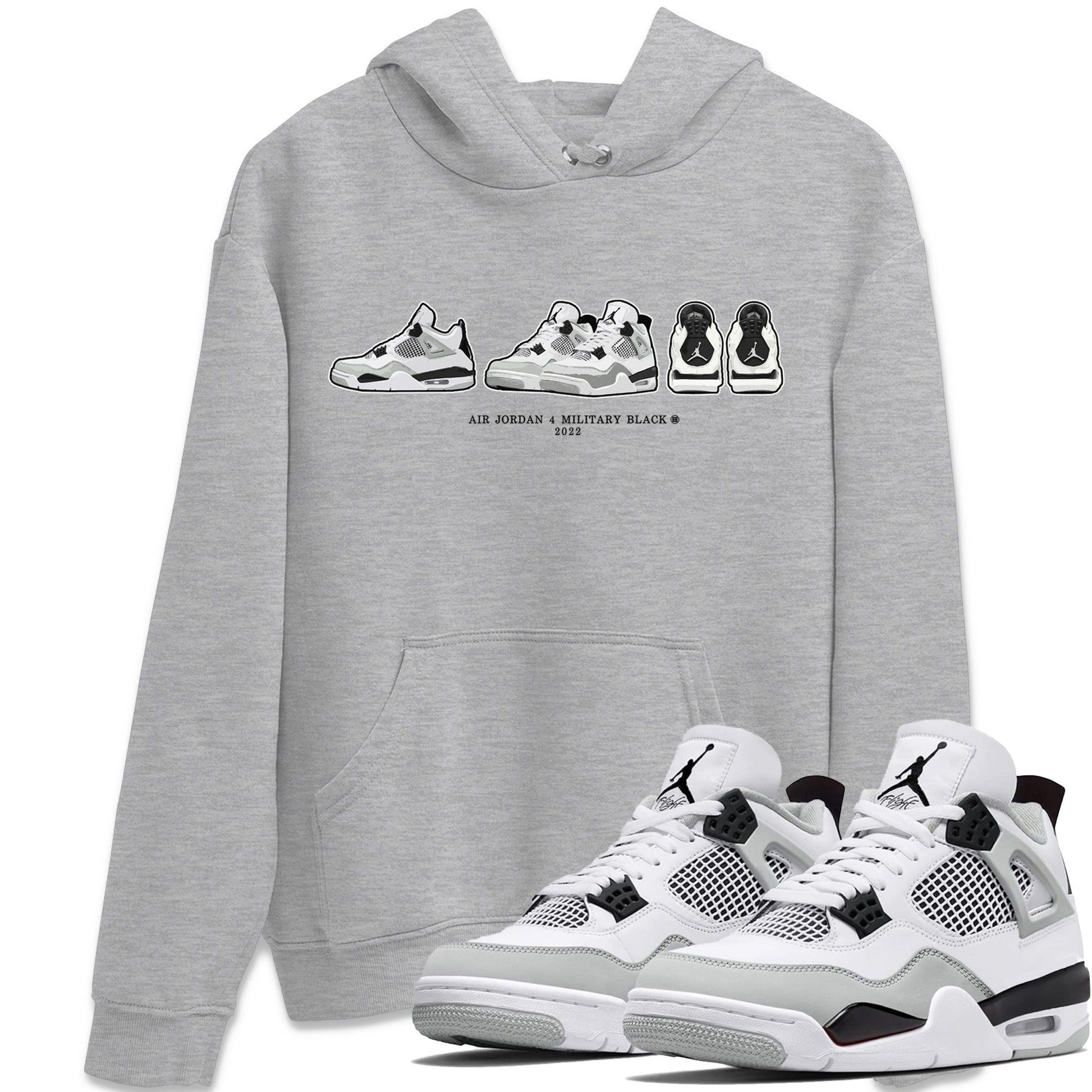 Jordan 4 Military Black Sneaker Match Tees Air Jordan 4 Prelude Sneaker Tees Jordan 4 Military Black Sneaker Release Tees Unisex Shirts