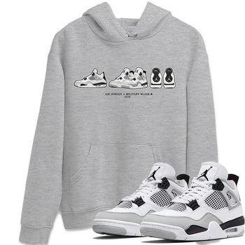 Jordan 4 Military Black Sneaker Match Tees Air Jordan 4 Prelude Sneaker Tees Jordan 4 Military Black Sneaker Release Tees Unisex Shirts