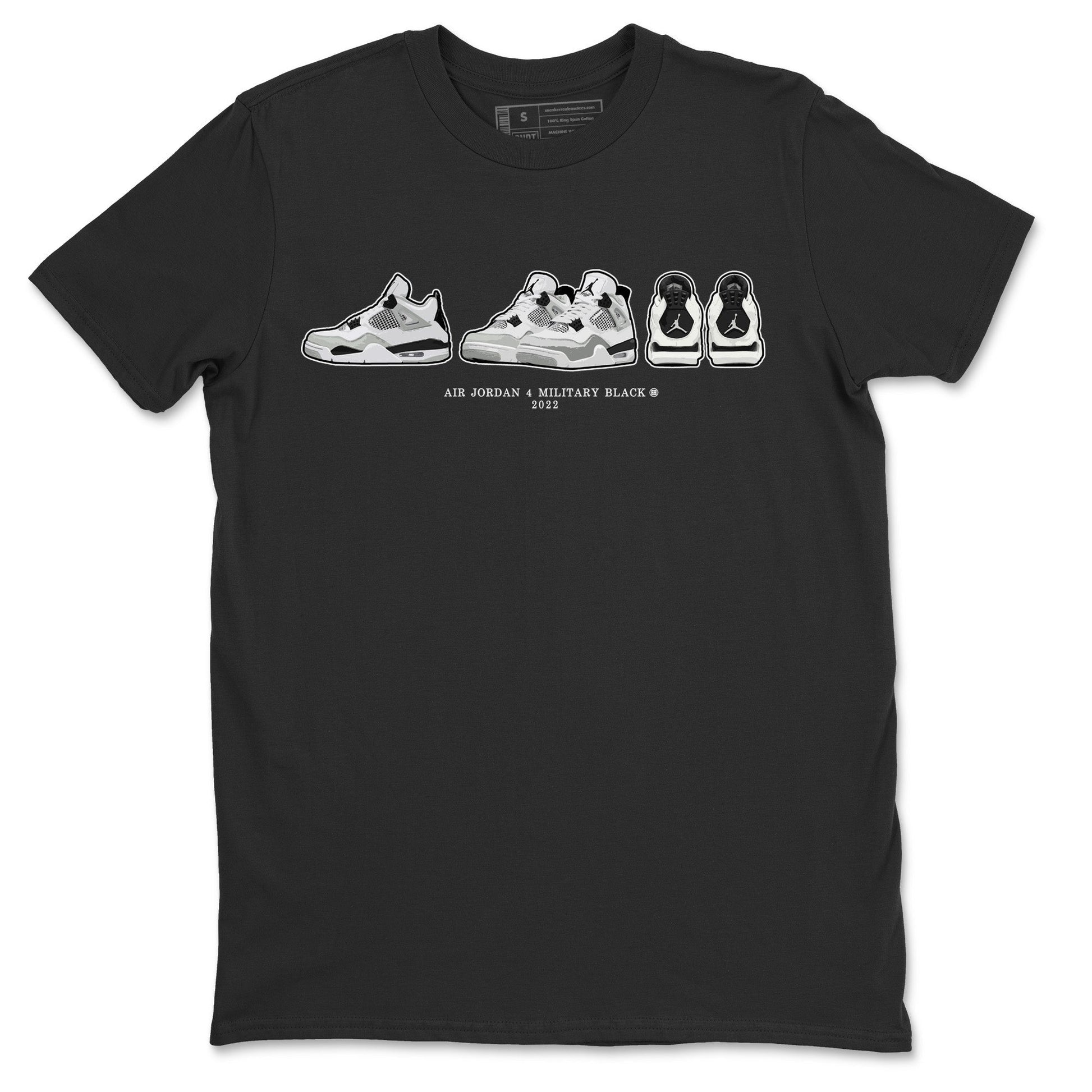 Jordan 4 Military Black Sneaker Match Tees Air Jordan 4 Prelude Sneaker Tees Jordan 4 Military Black Sneaker Release Tees Unisex Shirts
