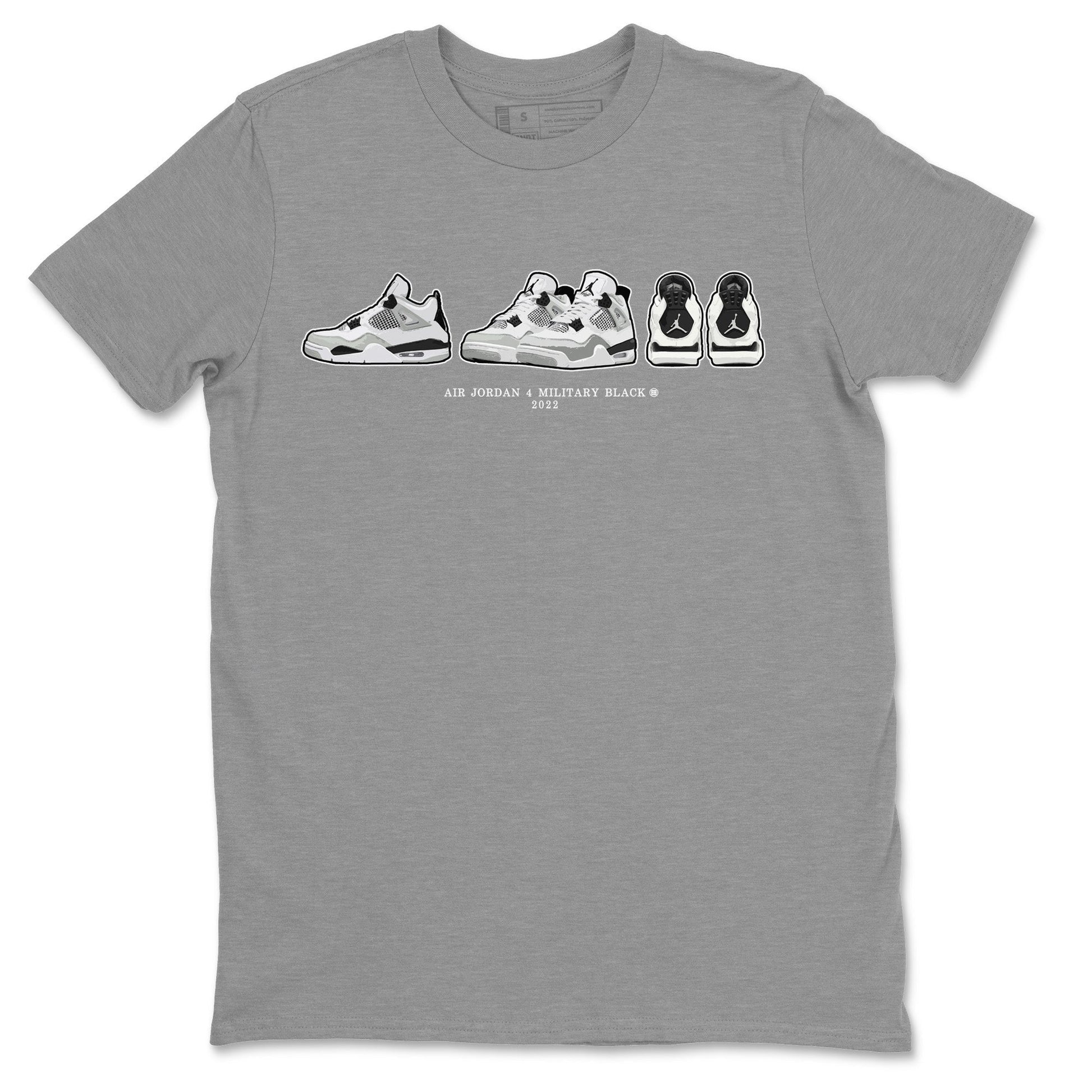 Jordan 4 Military Black Sneaker Match Tees Air Jordan 4 Prelude Sneaker Tees Jordan 4 Military Black Sneaker Release Tees Unisex Shirts