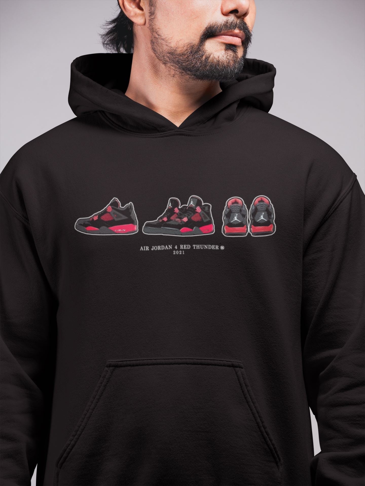 Jordan 4 Red Thunder Sneaker Match Tees Air Jordan 4 Prelude Sneaker Tees Jordan 4 Red Thunder Sneaker Release Tees Unisex Shirts