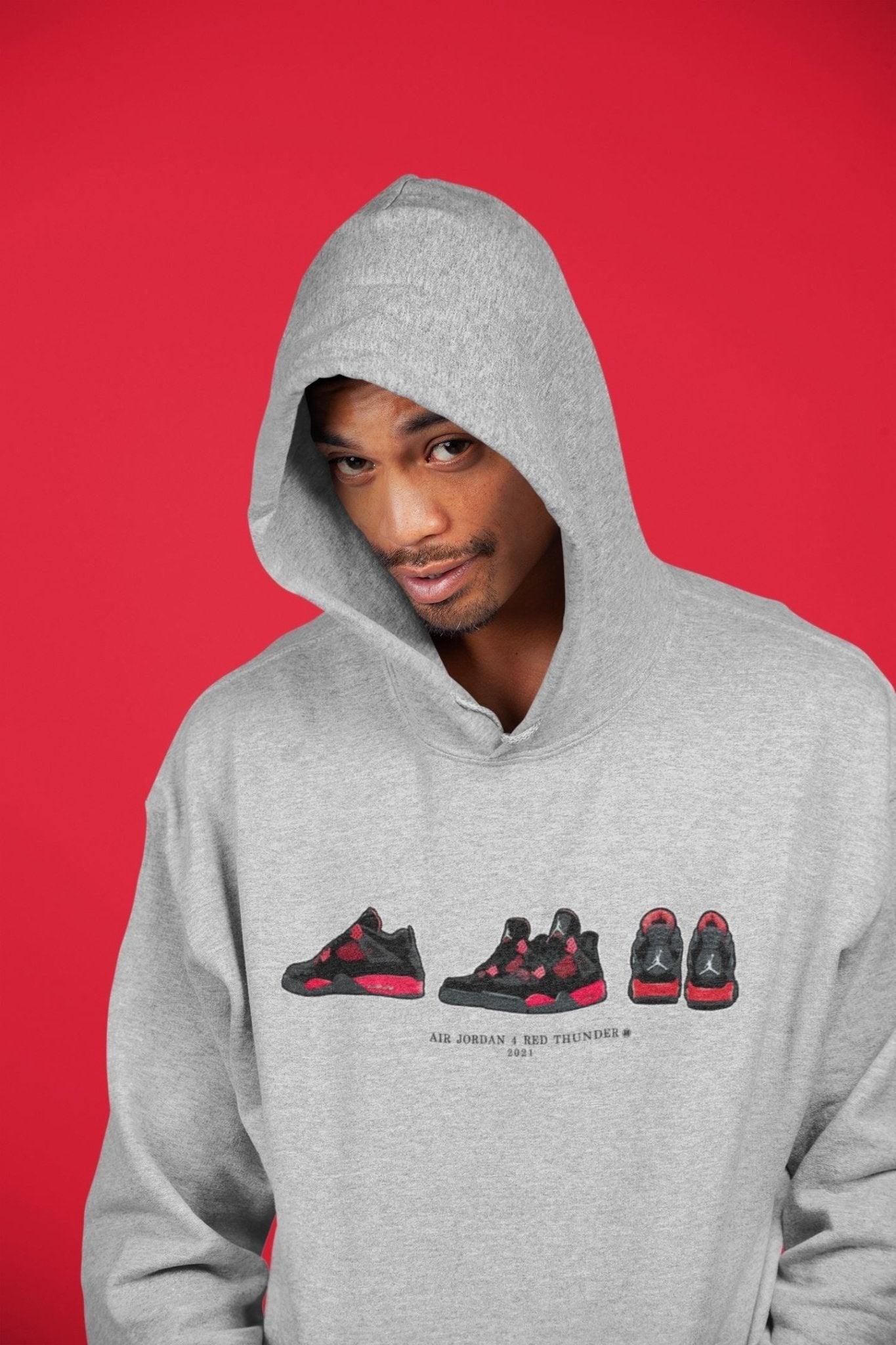 Jordan 4 Red Thunder Sneaker Match Tees Air Jordan 4 Prelude Sneaker Tees Jordan 4 Red Thunder Sneaker Release Tees Unisex Shirts