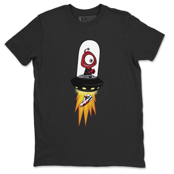 Jordan 4 Fire Red Sneaker Match Tees Alien Sneaker Tees Jordan 4 Fire Red Sneaker Release Tees Unisex Shirts