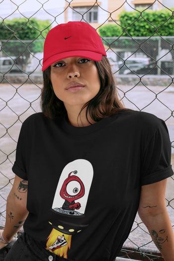 Jordan 4 Fire Red Sneaker Match Tees Alien Sneaker Tees Jordan 4 Fire Red Sneaker Release Tees Unisex Shirts