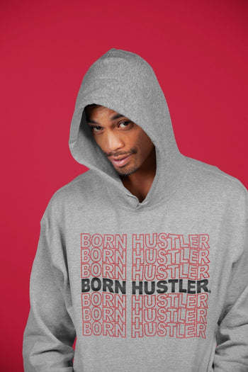 Jordan 4 Fire Red Sneaker Match Tees Born Hustler Sneaker Tees Jordan 4 Fire Red Sneaker Release Tees Unisex Shirts