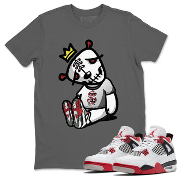 Jordan 4 Fire Red Sneaker Match Tees Dead Dolls Sneaker Tees Jordan 4 Fire Red Sneaker Release Tees Unisex Shirts