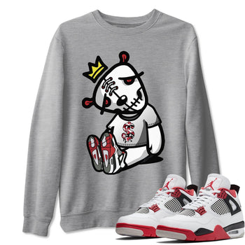 Jordan 4 Fire Red Sneaker Match Tees Dead Dolls Sneaker Tees Jordan 4 Fire Red Sneaker Release Tees Unisex Shirts