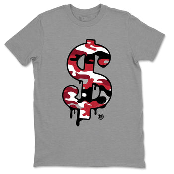 Jordan 4 Fire Red Sneaker Match Tees Dollar Camo Sneaker Tees Jordan 4 Fire Red Sneaker Release Tees Unisex Shirts