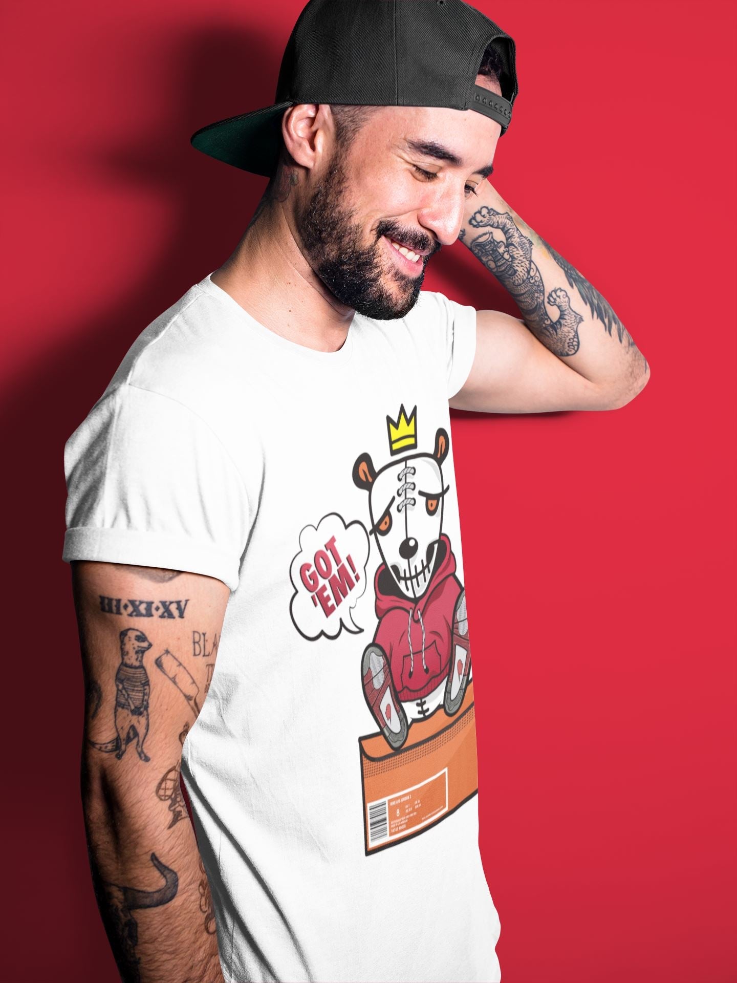 Jordan 4 Fire Red Sneaker Match Tees Got Em Sneaker Tees Jordan 4 Fire Red Sneaker Release Tees Unisex Shirts