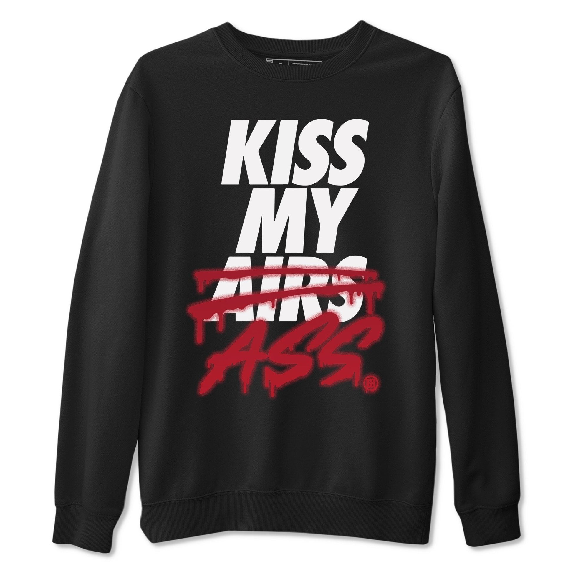 Jordan 4 Fire Red Sneaker Match Tees Kiss My Ass Sneaker Tees Jordan 4 Fire Red Sneaker Release Tees Unisex Shirts