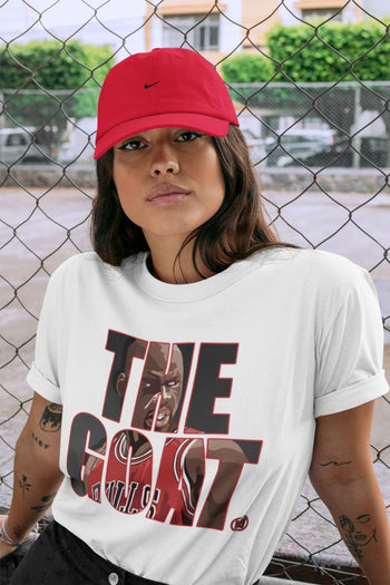 Jordan 4 Fire Red Sneaker Match Tees The Goat Sneaker Tees Jordan 4 Fire Red Sneaker Release Tees Unisex Shirts