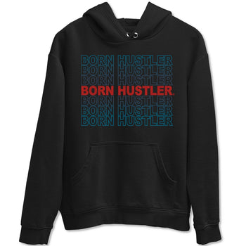 Jordan 4 Deep Ocean Sneaker Match Tees Born Hustler Sneaker Tees Jordan 4 Deep Ocean Sneaker Release Tees Unisex Shirts