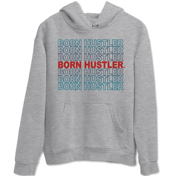 Jordan 4 Deep Ocean Sneaker Match Tees Born Hustler Sneaker Tees Jordan 4 Deep Ocean Sneaker Release Tees Unisex Shirts