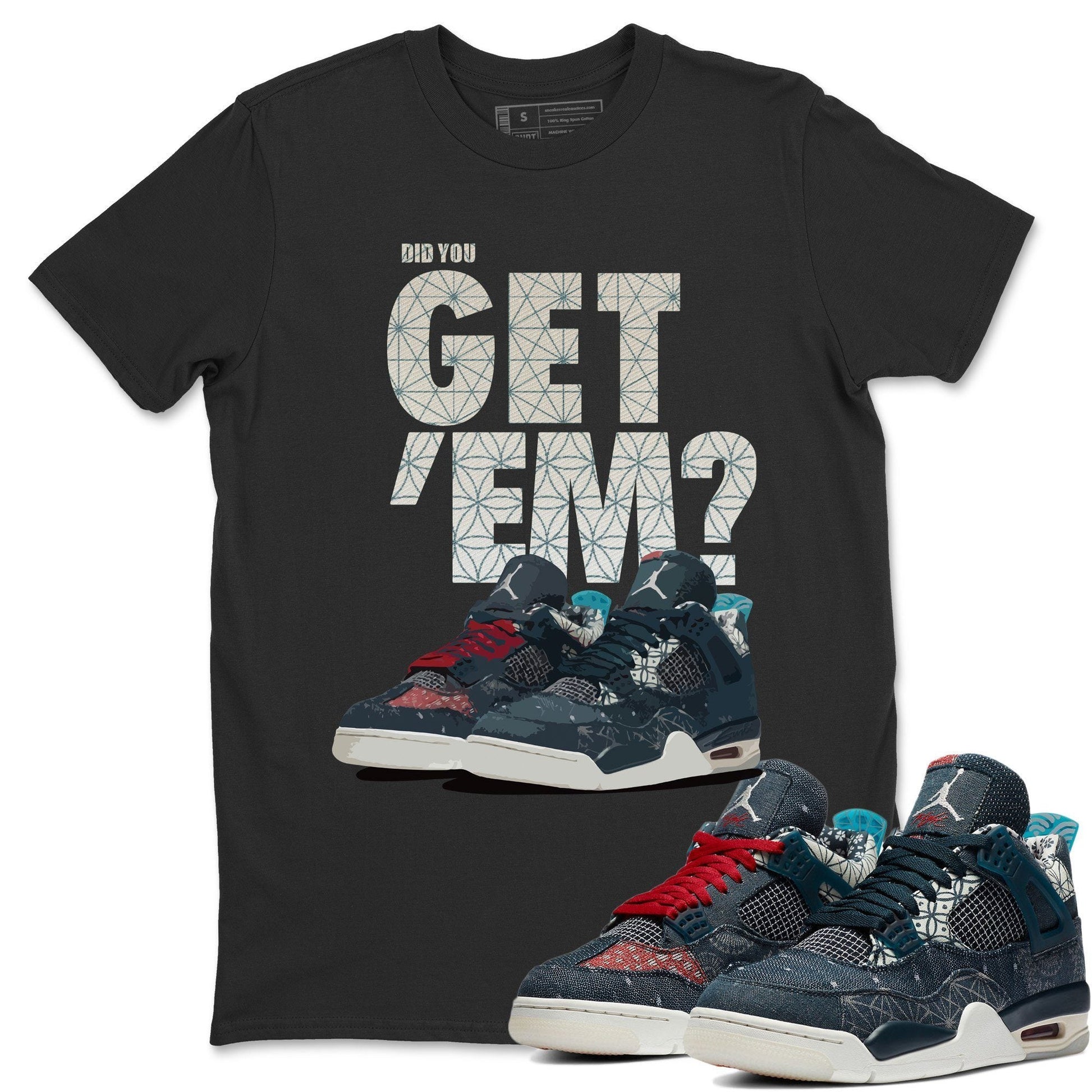 Jordan 4 Deep Ocean Sneaker Match Tees Did You Get Em SNRT Sneaker Tees Jordan 4 Deep Ocean SNRT Sneaker Release Tees Unisex Shirts