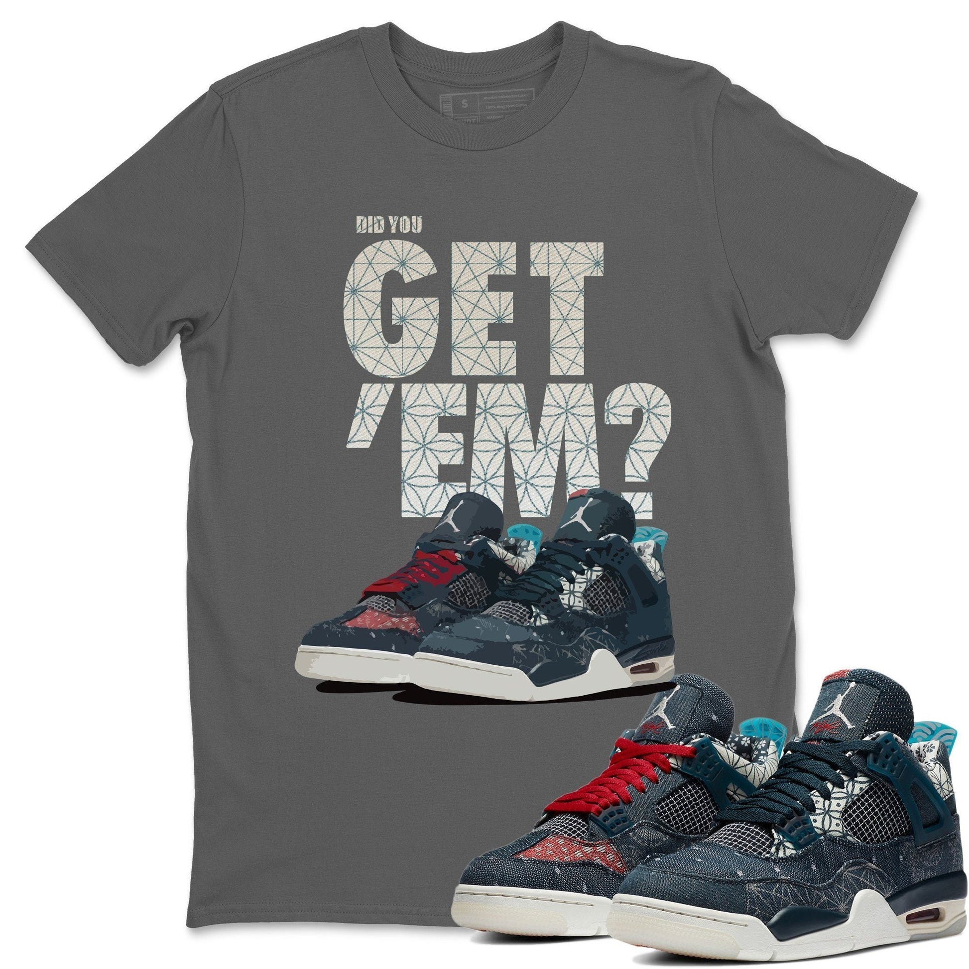 Jordan 4 Deep Ocean Sneaker Match Tees Did You Get Em SNRT Sneaker Tees Jordan 4 Deep Ocean SNRT Sneaker Release Tees Unisex Shirts