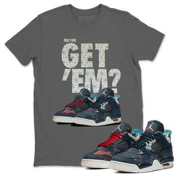 Jordan 4 Deep Ocean Sneaker Match Tees Did You Get Em SNRT Sneaker Tees Jordan 4 Deep Ocean SNRT Sneaker Release Tees Unisex Shirts