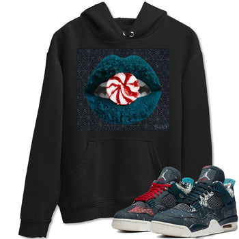 Jordan 4 Deep Ocean Sneaker Match Tees Lips Candy Sneaker Tees Jordan 4 Deep Ocean Sneaker Release Tees Unisex Shirts