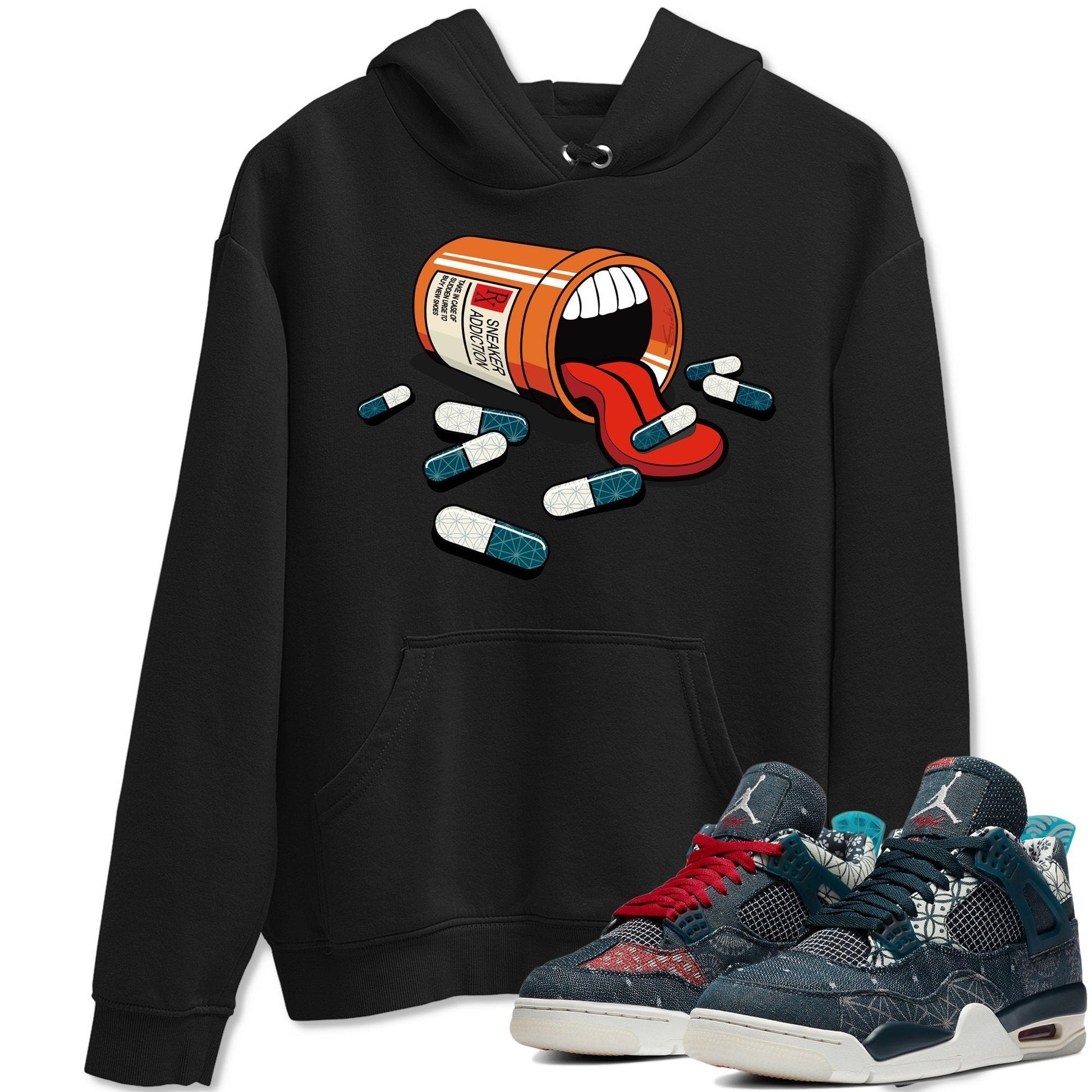 Jordan 4 Deep Ocean Sneaker Match Tees Sneaker Addiction Sneaker Tees Jordan 4 Deep Ocean Sneaker Release Tees Unisex Shirts