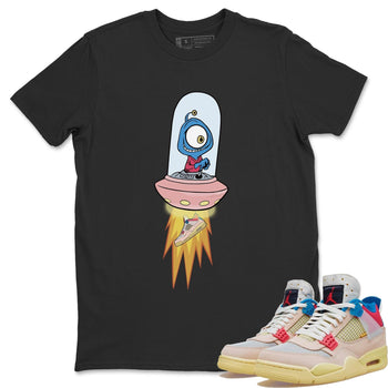 Jordan 4 Union Guava Ice Sneaker Match Tees Alien Sneaker Tees Jordan 4 Union Guava Ice Sneaker Release Tees Unisex Shirts
