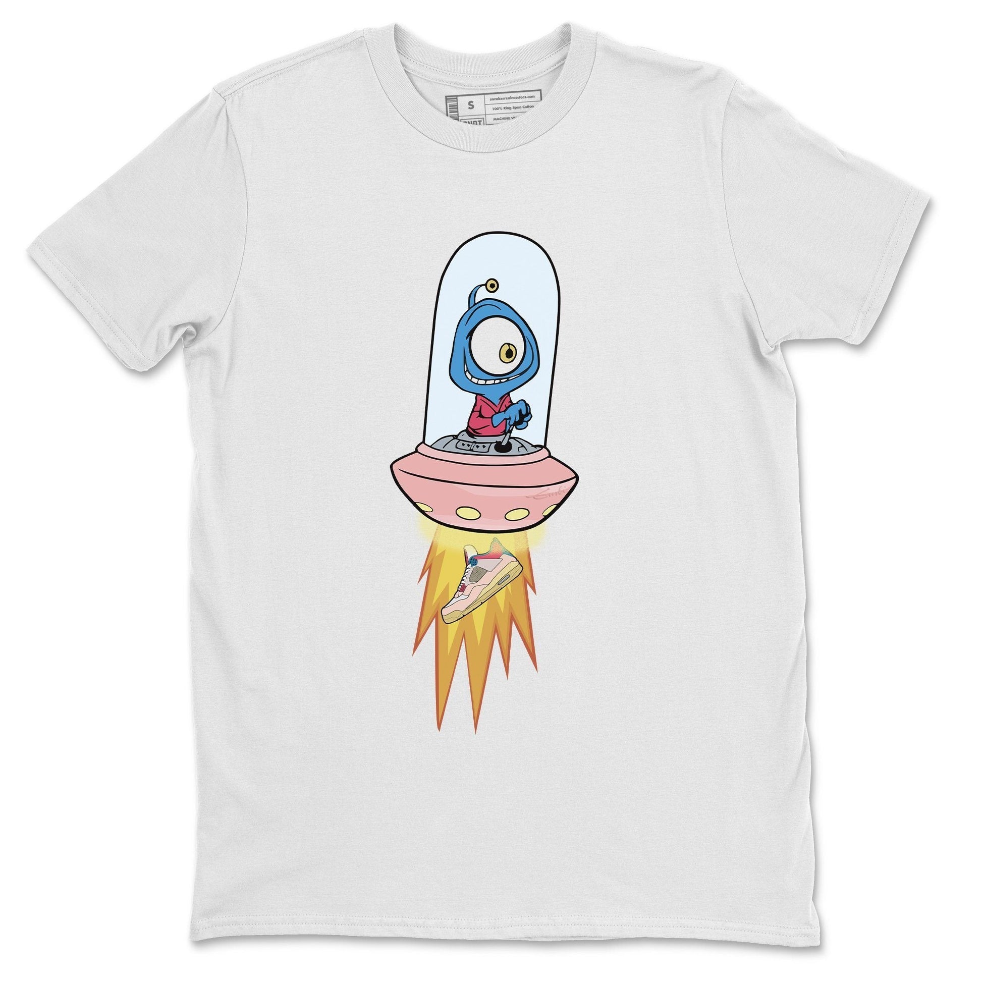 Jordan 4 Union Guava Ice Sneaker Match Tees Alien Sneaker Tees Jordan 4 Union Guava Ice Sneaker Release Tees Unisex Shirts