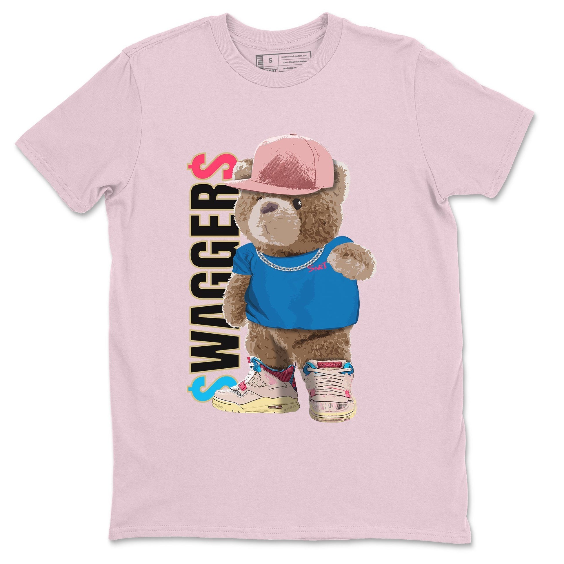 Jordan 4 Union Guava Ice Sneaker Match Tees Bear Swaggers Sneaker Tees Jordan 4 Union Guava Ice Sneaker Release Tees Unisex Shirts
