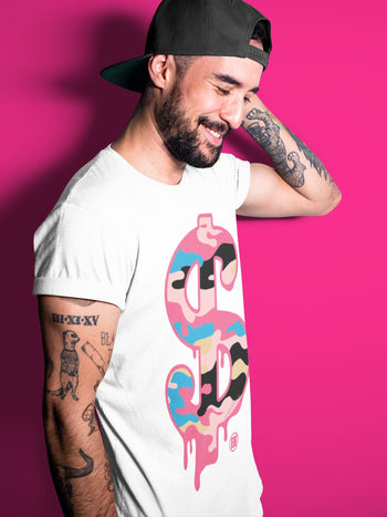 Jordan 4 Union Guava Ice Sneaker Match Tees Dollar Camo Sneaker Tees Jordan 4 Union Guava Ice Sneaker Release Tees Unisex Shirts