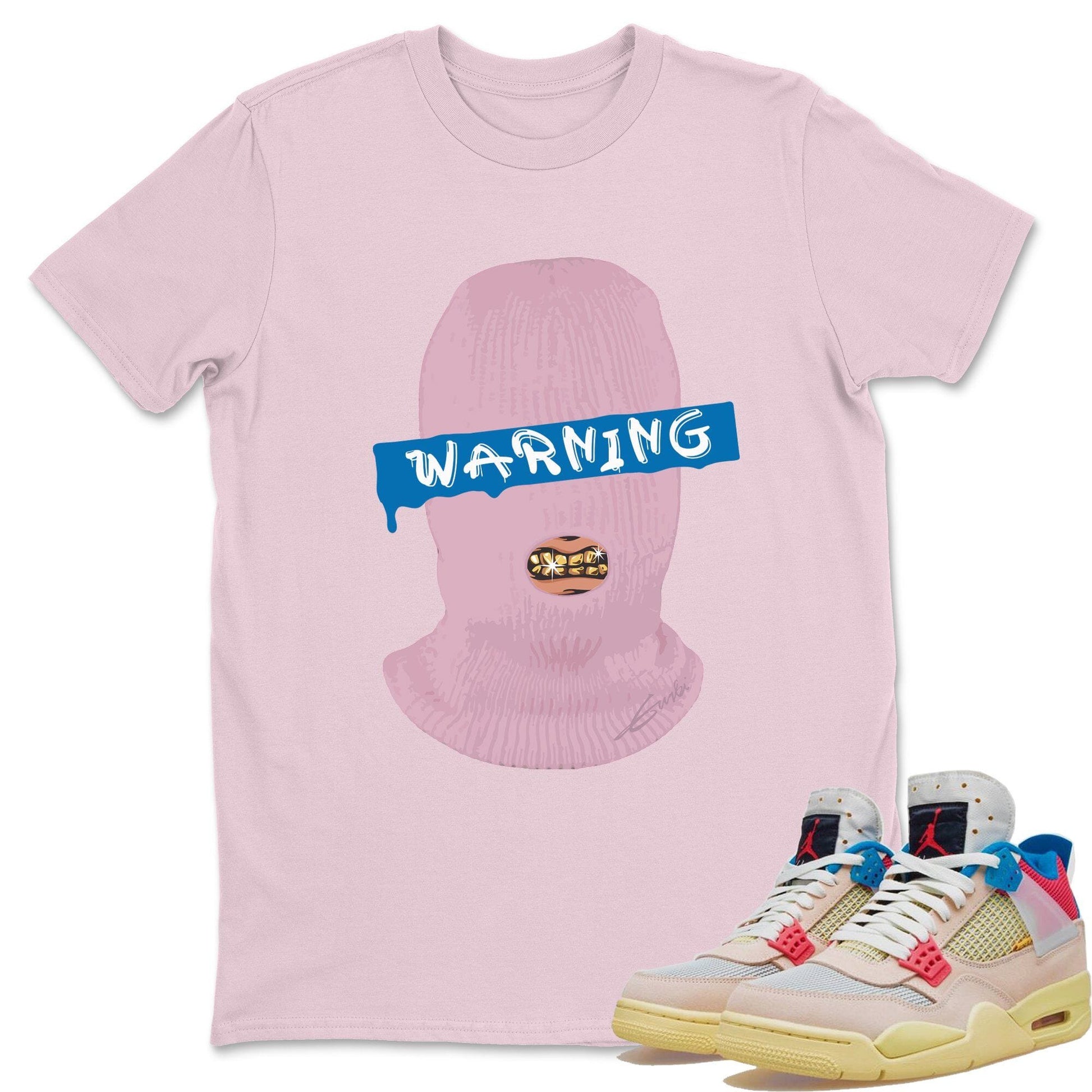 Jordan 4 Union Guava Ice Sneaker Match Tees Warning Sneaker Tees Jordan 4 Union Guava Ice Sneaker Release Tees Unisex Shirts